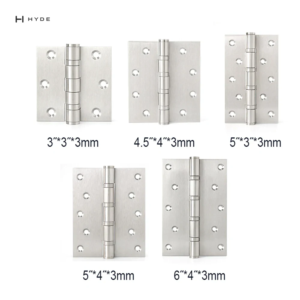 Hyland SSH013 Brass and Steel Hinges, view 4