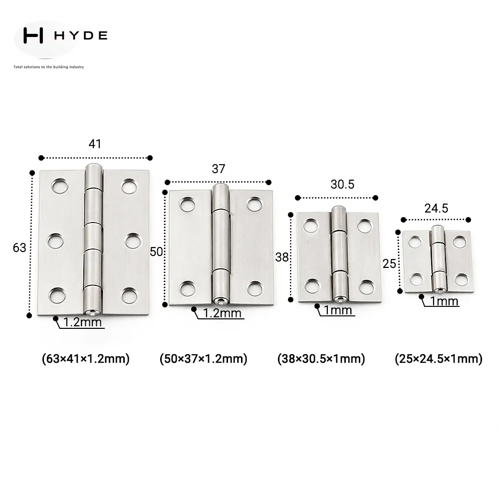 Hyland SSH015 brass and steel hinges