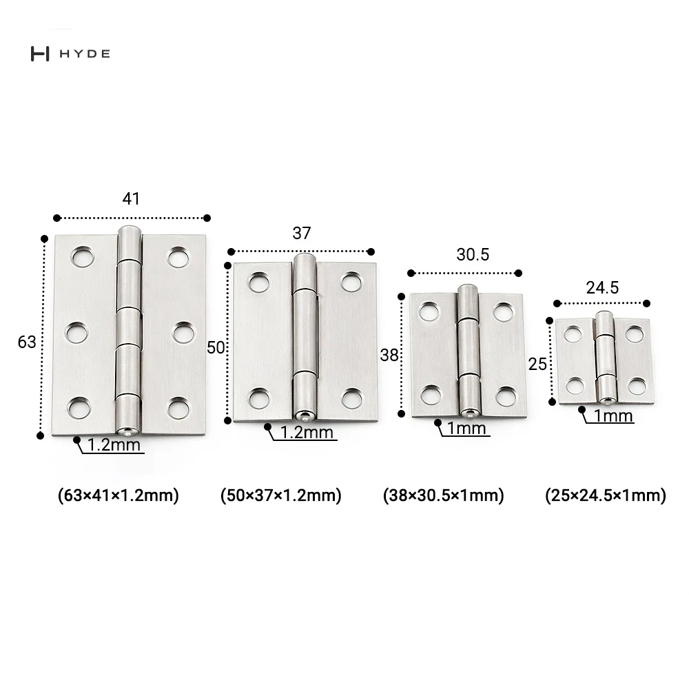 Hyland SSH016 Brass and Steel Hinges, view 6