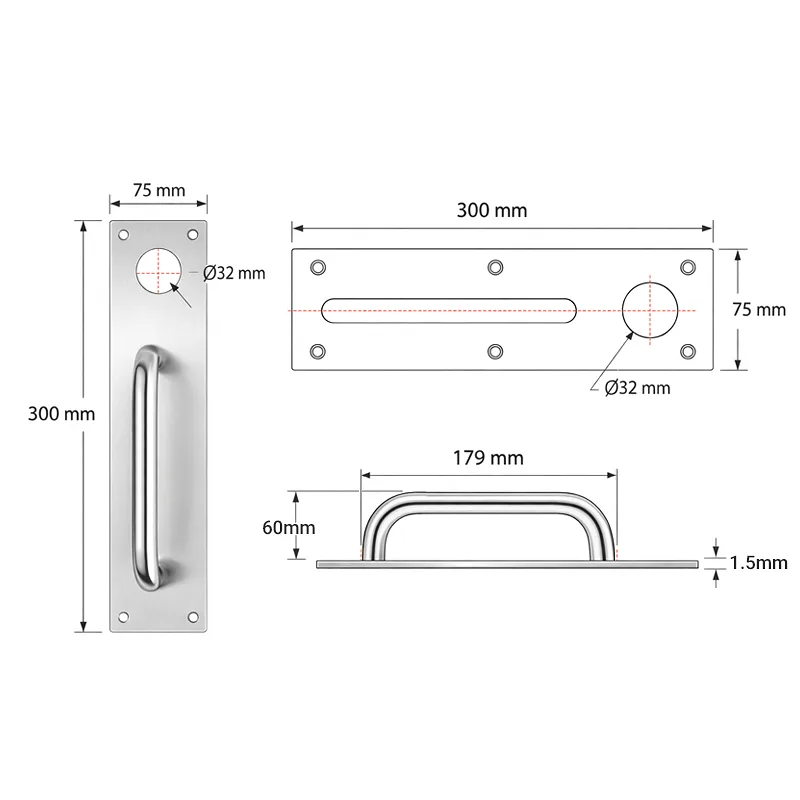 Hyland 001 Panic Exit Device, view 3