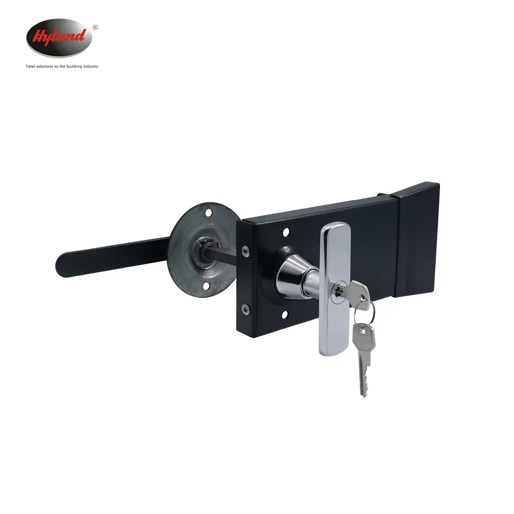 Hyland 023 ETAN keyed anti-pick exterior trim for a panic exit device