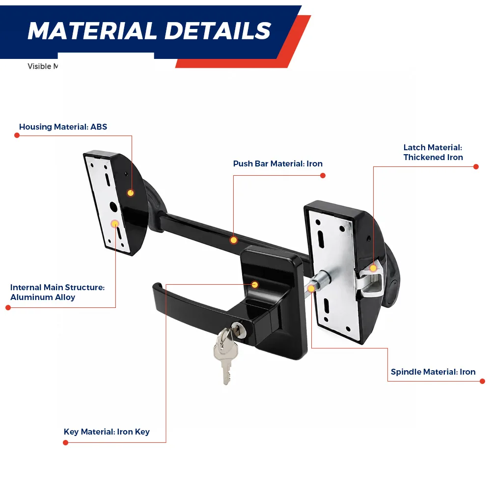Hyland 316-S panic exit device, view 2