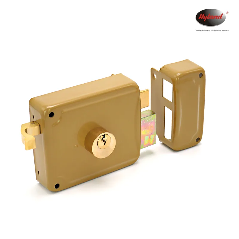 Hyland 5835 night latch and rim lock