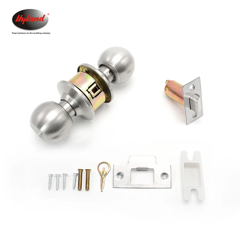 Hyland 587 SSBK light duty cylindrical lock, view 4