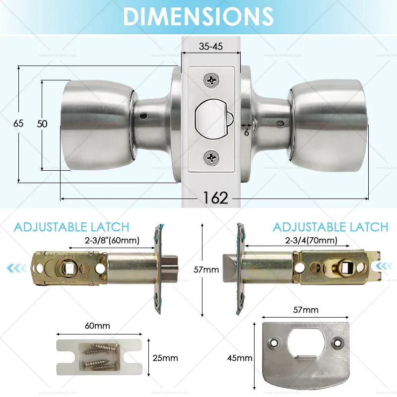 Hyland 592 SSET tubular lock, view 4
