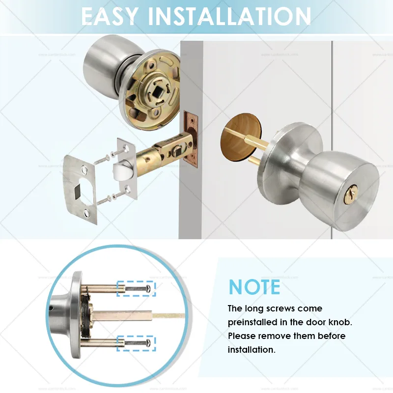 Hyland 592 SSET tubular lock, view 5