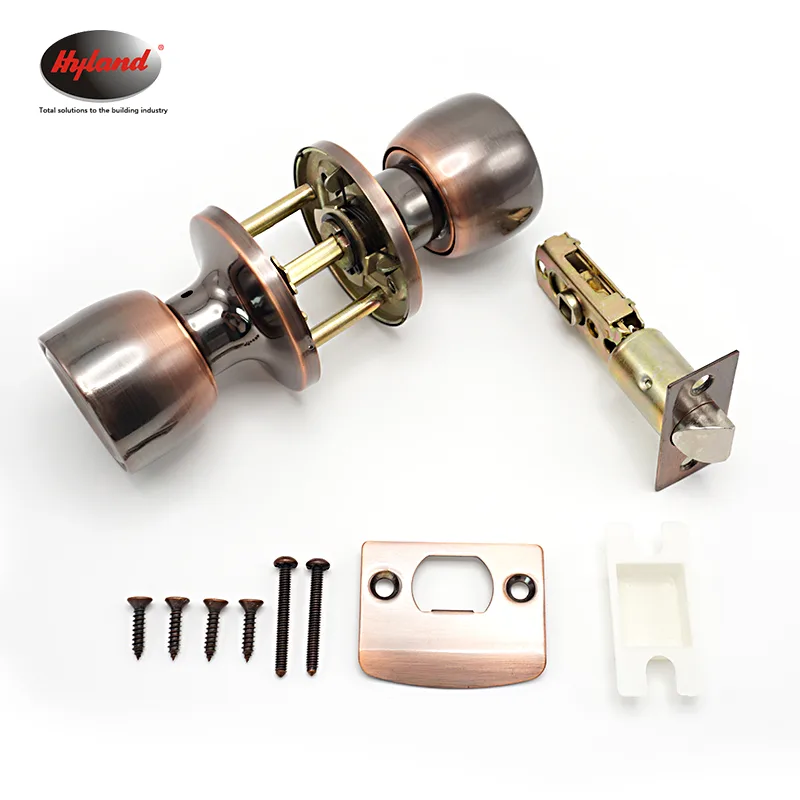 Hyland 595 ACBK tubular lock, view 3
