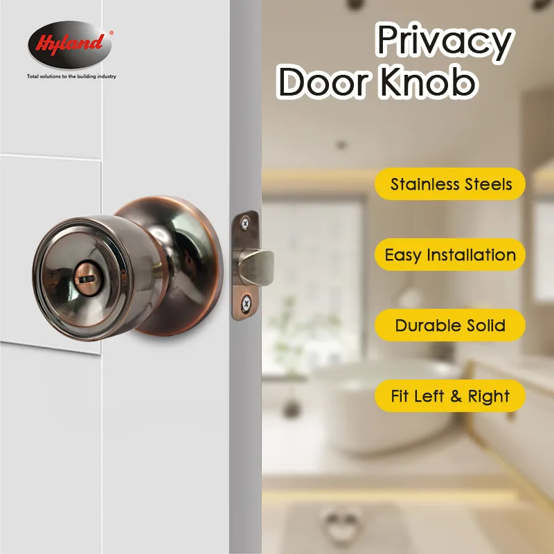 Hyland 595 ACBK tubular lock, view 5