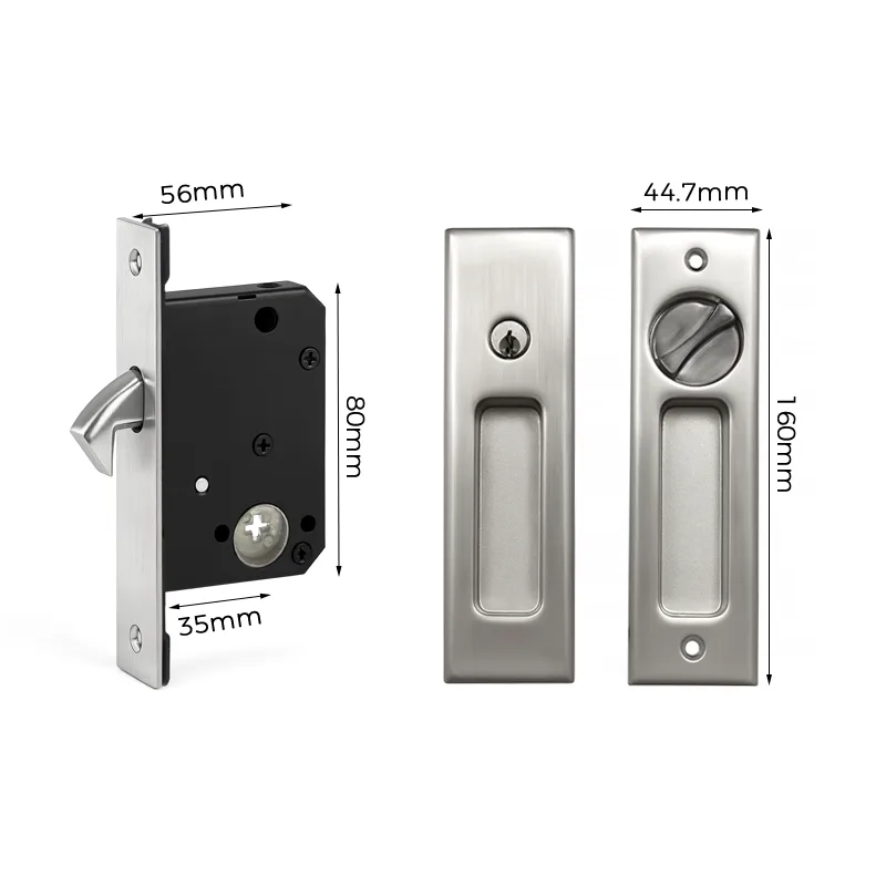 Hyland 881 SS Sliding Hook Lock, view 3