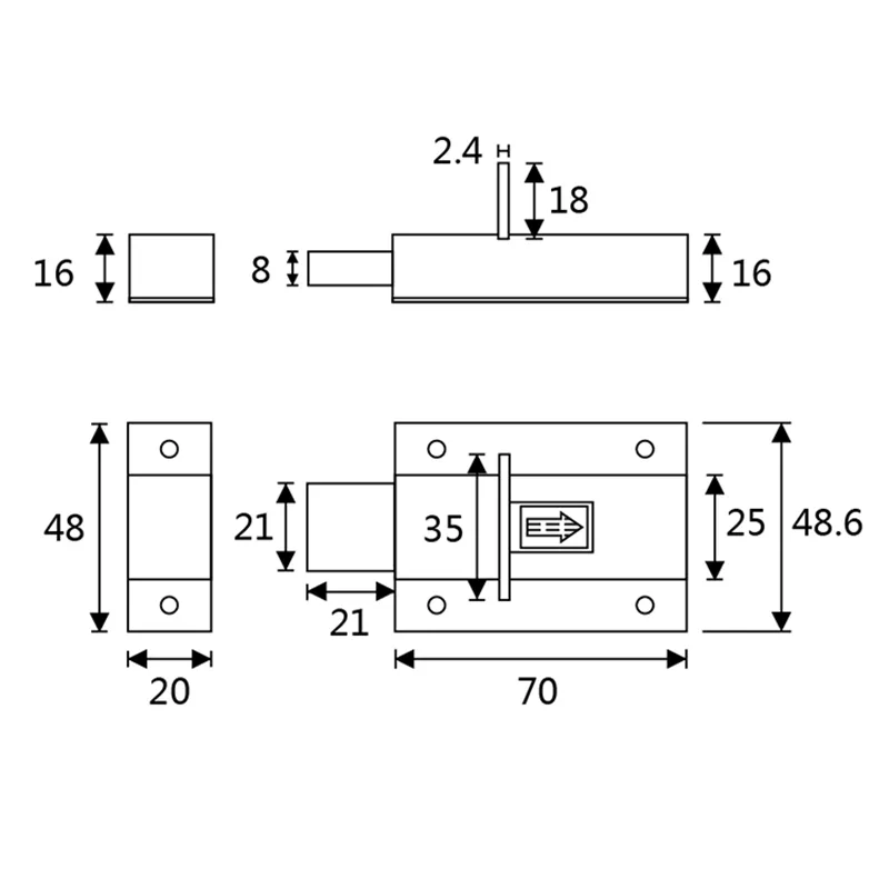 Hyland BH16 Bathroom Accessories, view 4