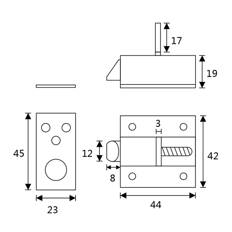 Hyland BH17 Bathroom Accessories, view 3