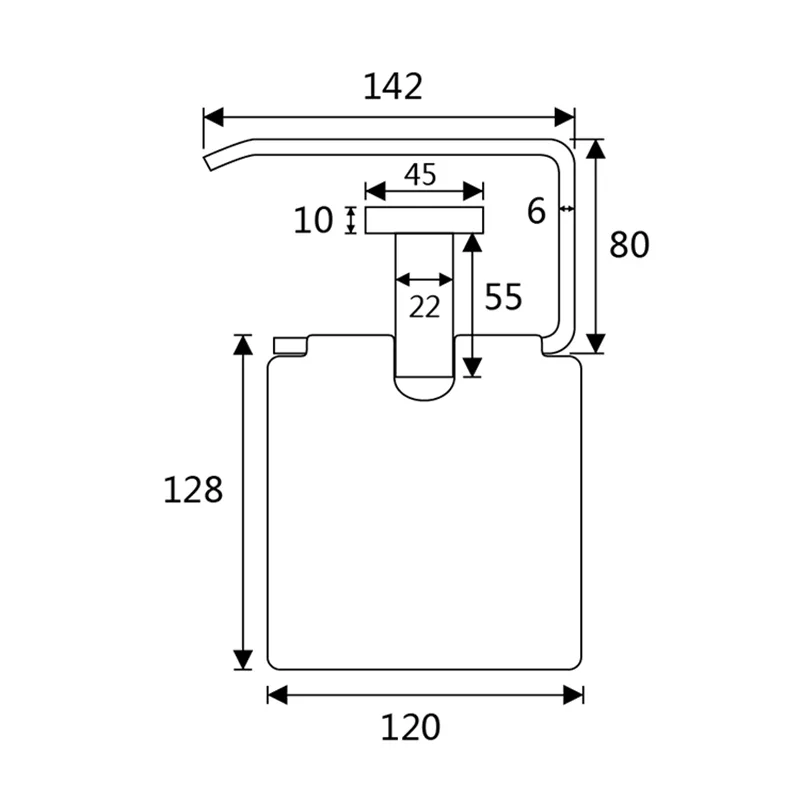 Hyland BH20 Bathroom Accessories, view 4