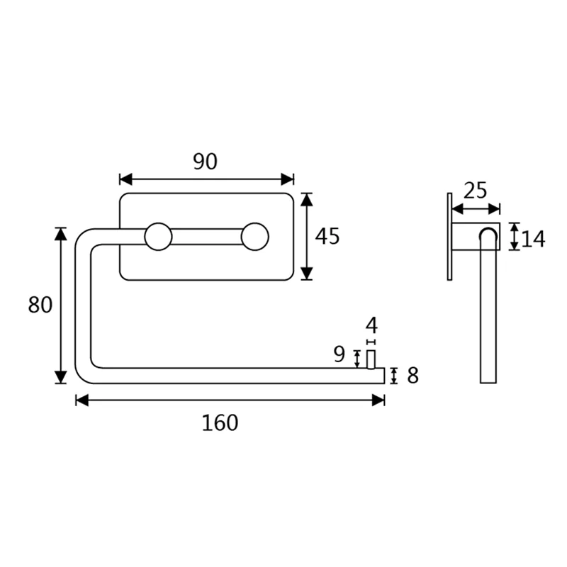 Hyland BH22 Bathroom Accessories, view 3