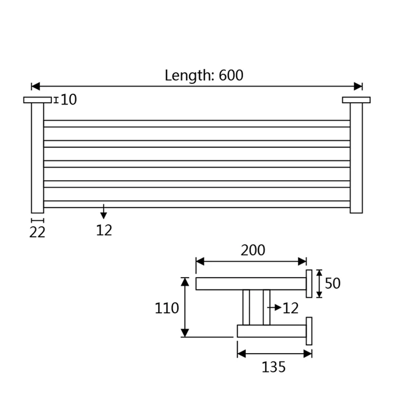 Hyland BH33 Bathroom Accessories, view 3