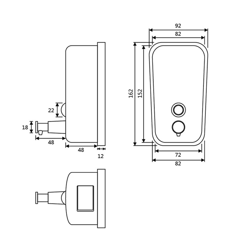 Hyland BH35 Bathroom Accessories, view 3