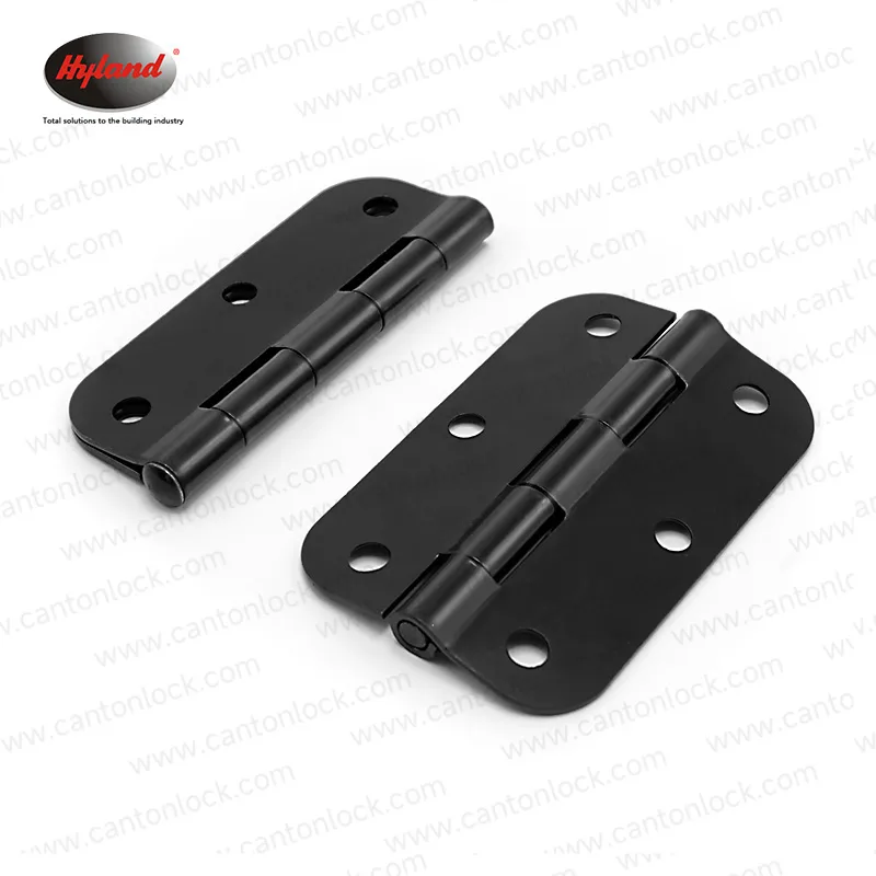 Hyland BL027 brass and steel hinges, view 4