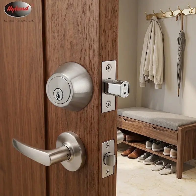 Hyland D102 SS deadbolts, view 3