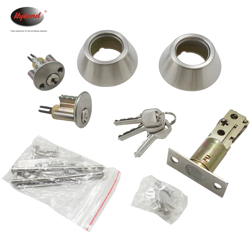Hyland D102 SS deadbolts, view 4