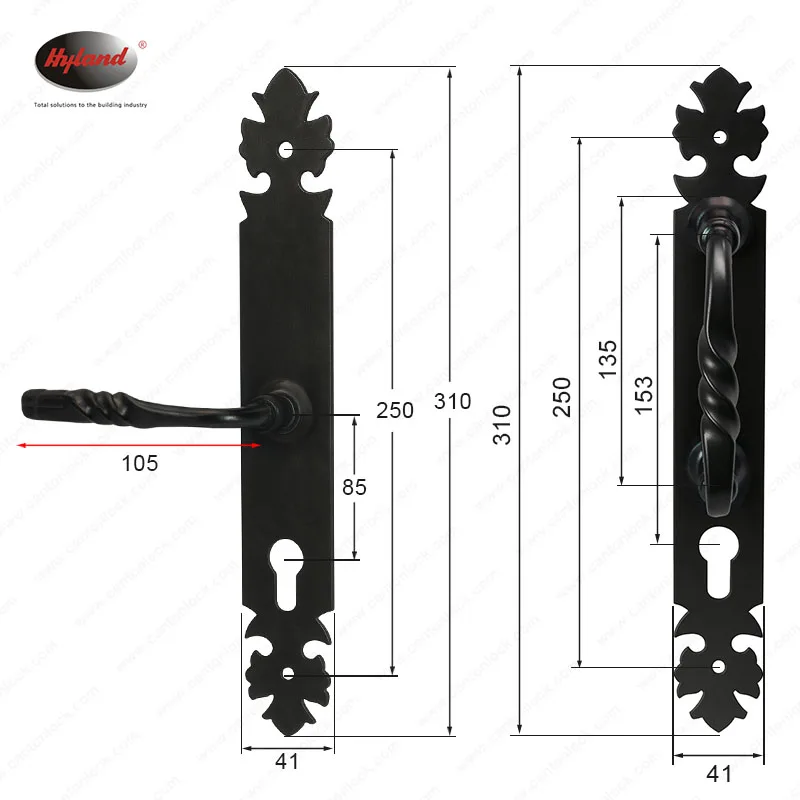 Hyland EH03 lever handle