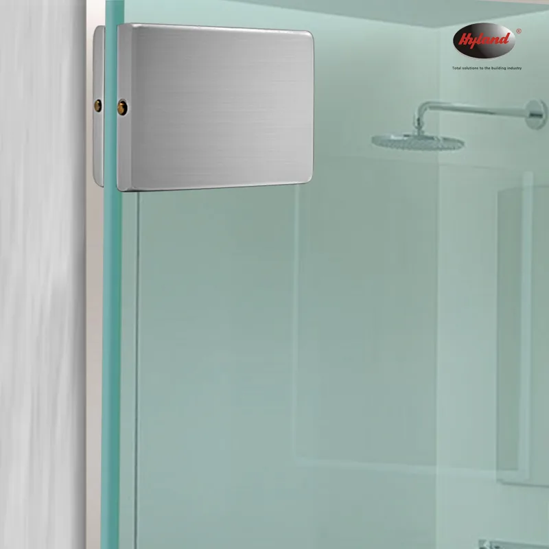 Hyland F113 glass door patch fittings, view 4