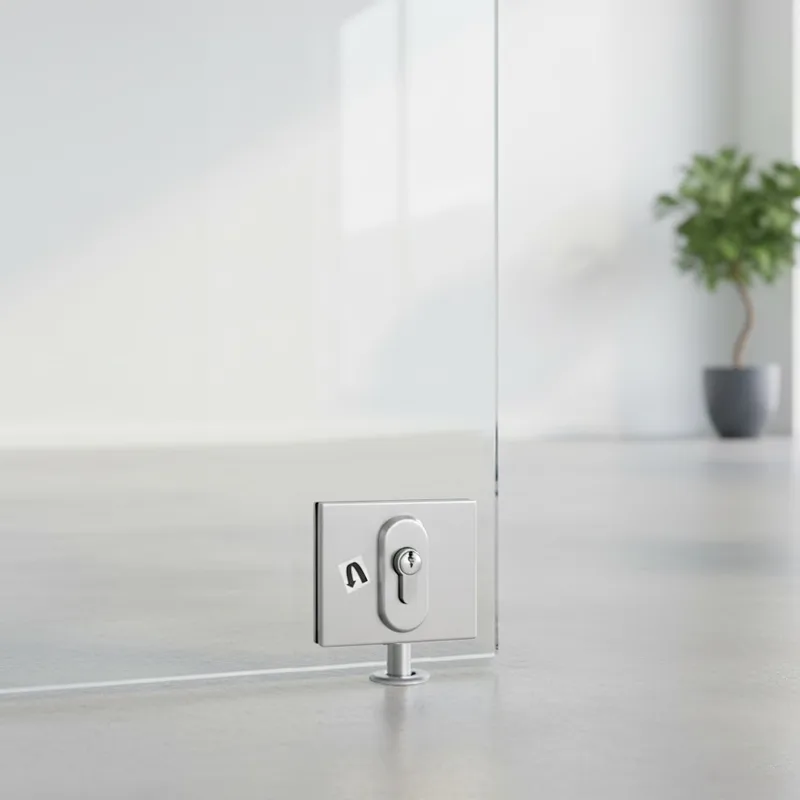 Hyland F123 Glass Door Patch Fittings, view 4