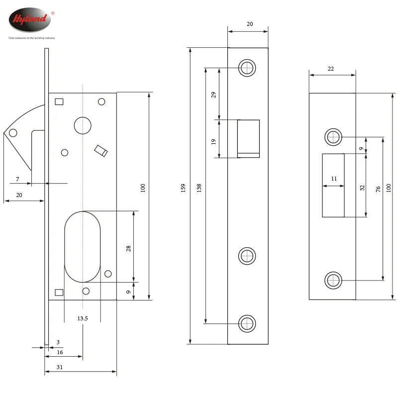 Hyland Lc17 lock case
