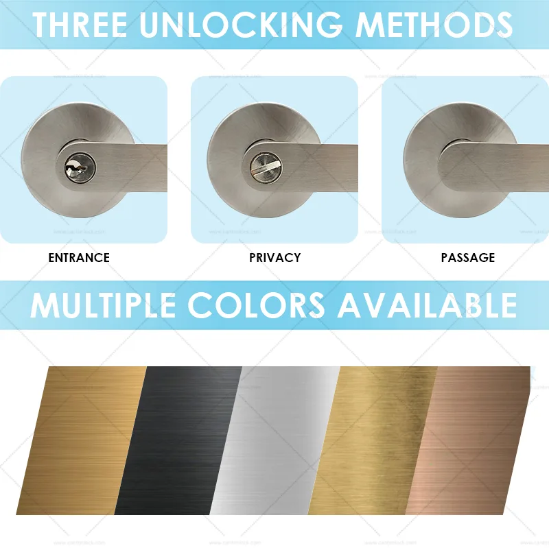Hyland LH855 SNBK lever handle, view 4