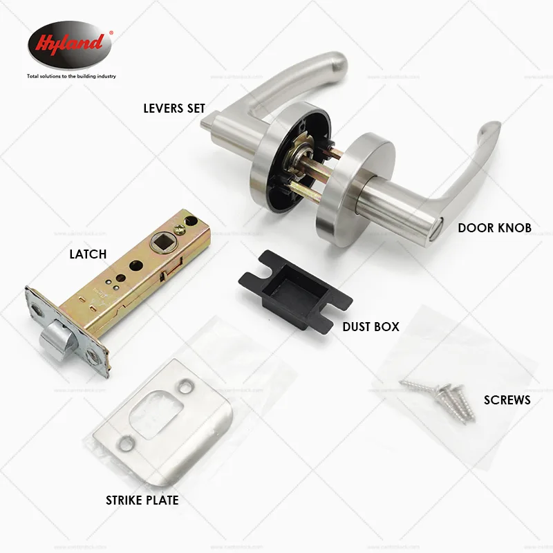 Hyland LH855 SNBK lever handle